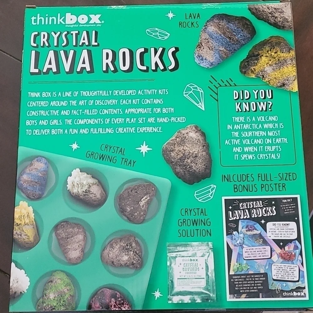 Lava Rock Crystal Thinkbox Rock Tray